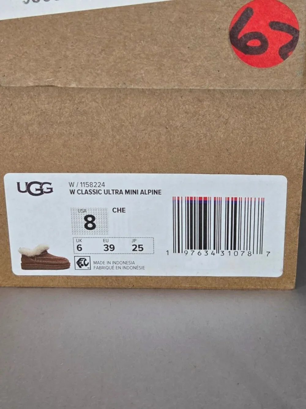 Ugg Women's Classic Ultra Mini Alpine Booties